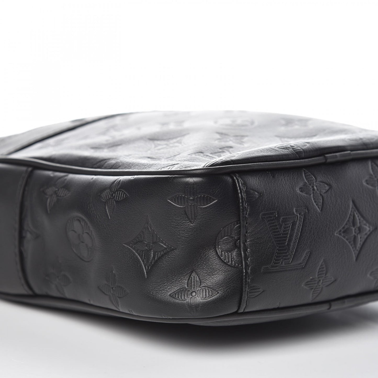Calfskin Monogram Shadow Danube PM Black