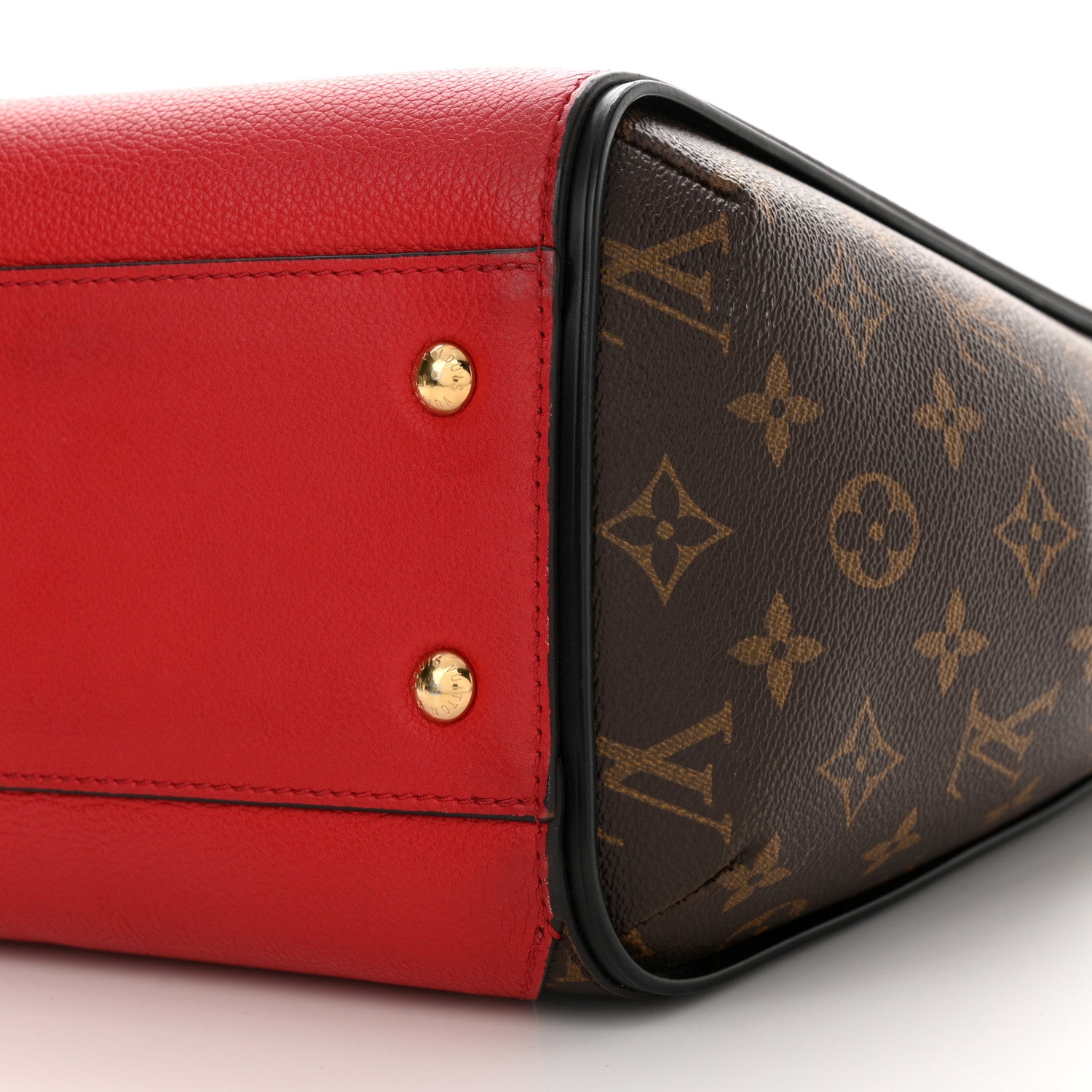 Louis Vuitton Calfskin Monogram Kimono Tote Cherry 10 of 14