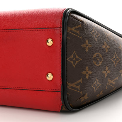 Louis Vuitton Calfskin Monogram Kimono Tote Cherry 10 of 14