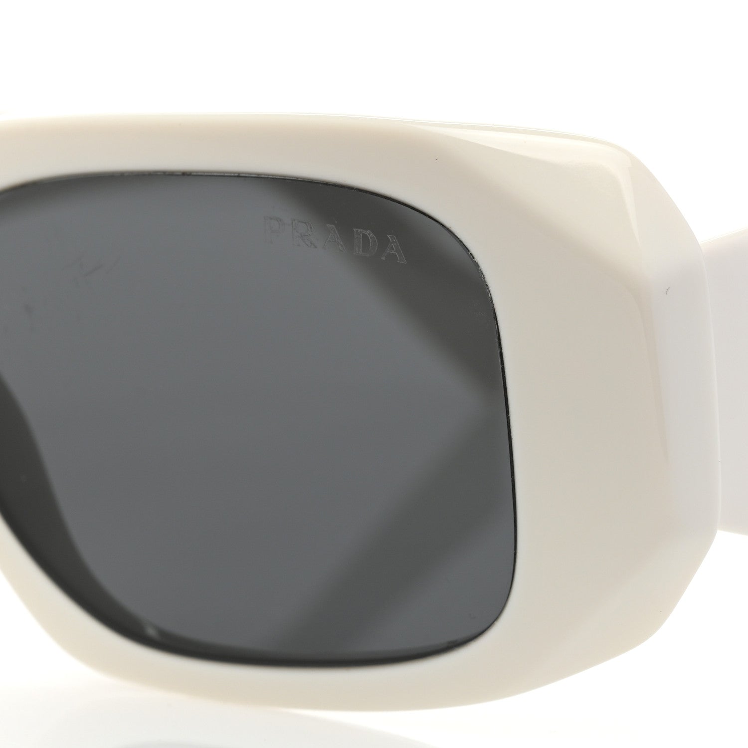 Prada Acetate Symbole Sunglasses SPR 17W White 7 of 8