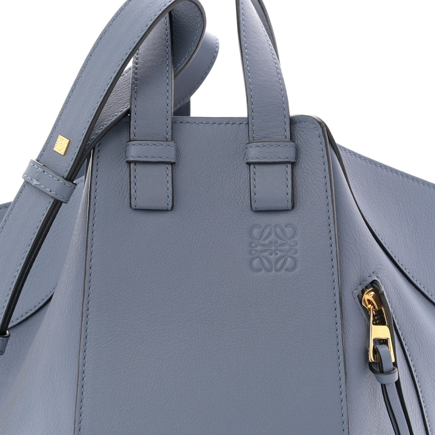 Loewe Calfskin Small Hammock Shoulder Bag Atlantic 8 of 10