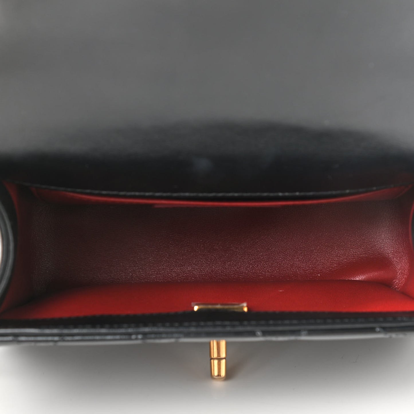 Calfskin Quilted Mini Perfect Fit Flap Black