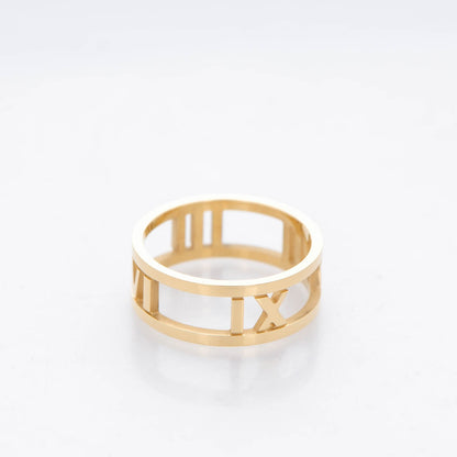 Tiffany 18K Yellow Gold Atlas Open Ring 6.75 3 of 6