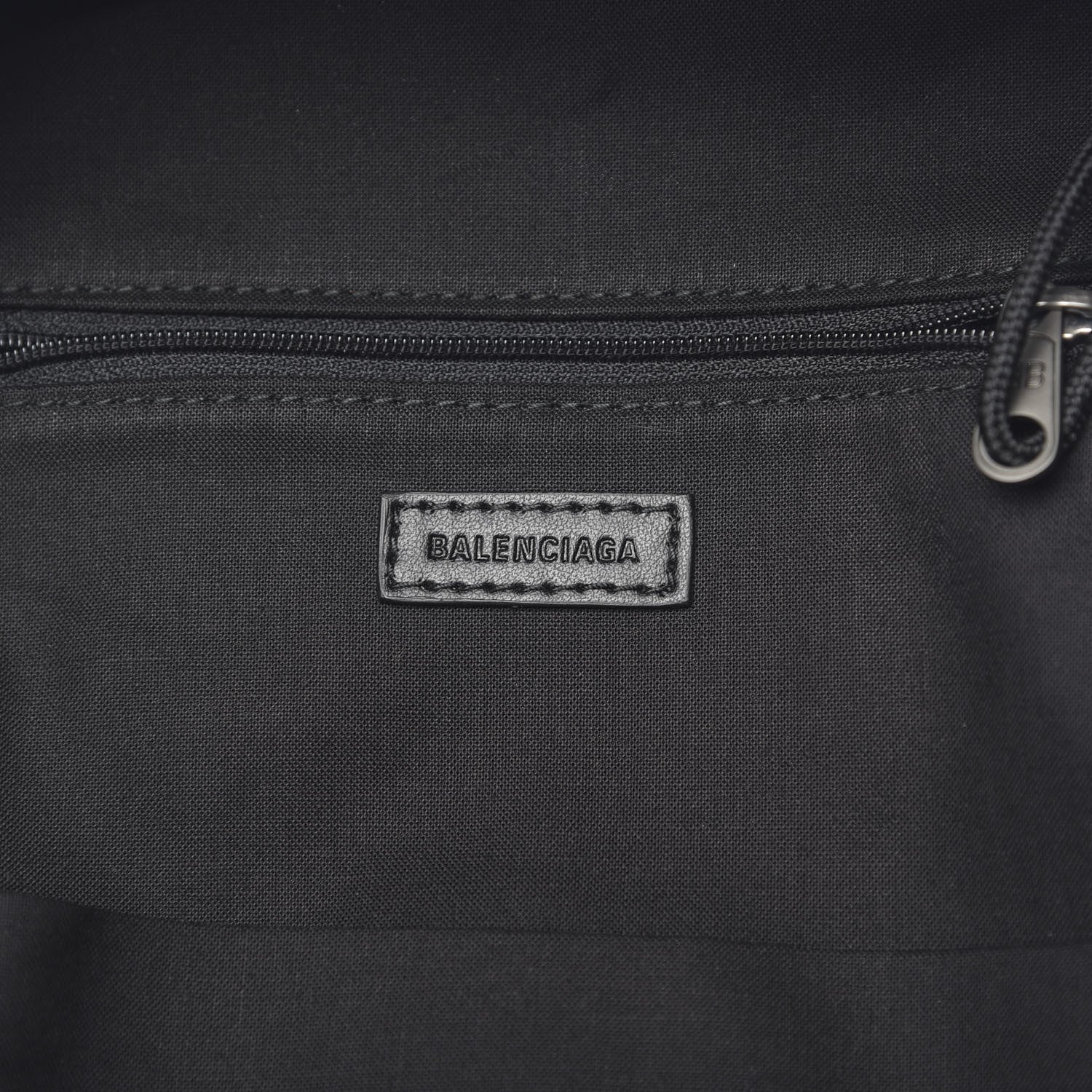 Balenciaga Nylon Embroidered You Are The World Explorer Backpack S Black 5 of 9