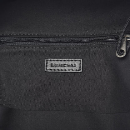 Balenciaga Nylon Embroidered You Are The World Explorer Backpack S Black 5 of 9