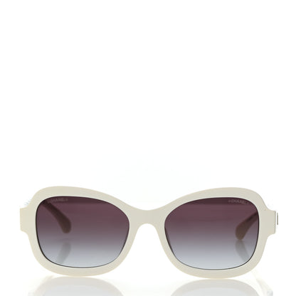 Chanel Acetate Chain Sunglasses 5465-Q-A White 2 of 8