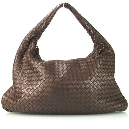 Bottega Veneta Nappa Intrecciato Large Veneta Hobo Ebano 1 of 9