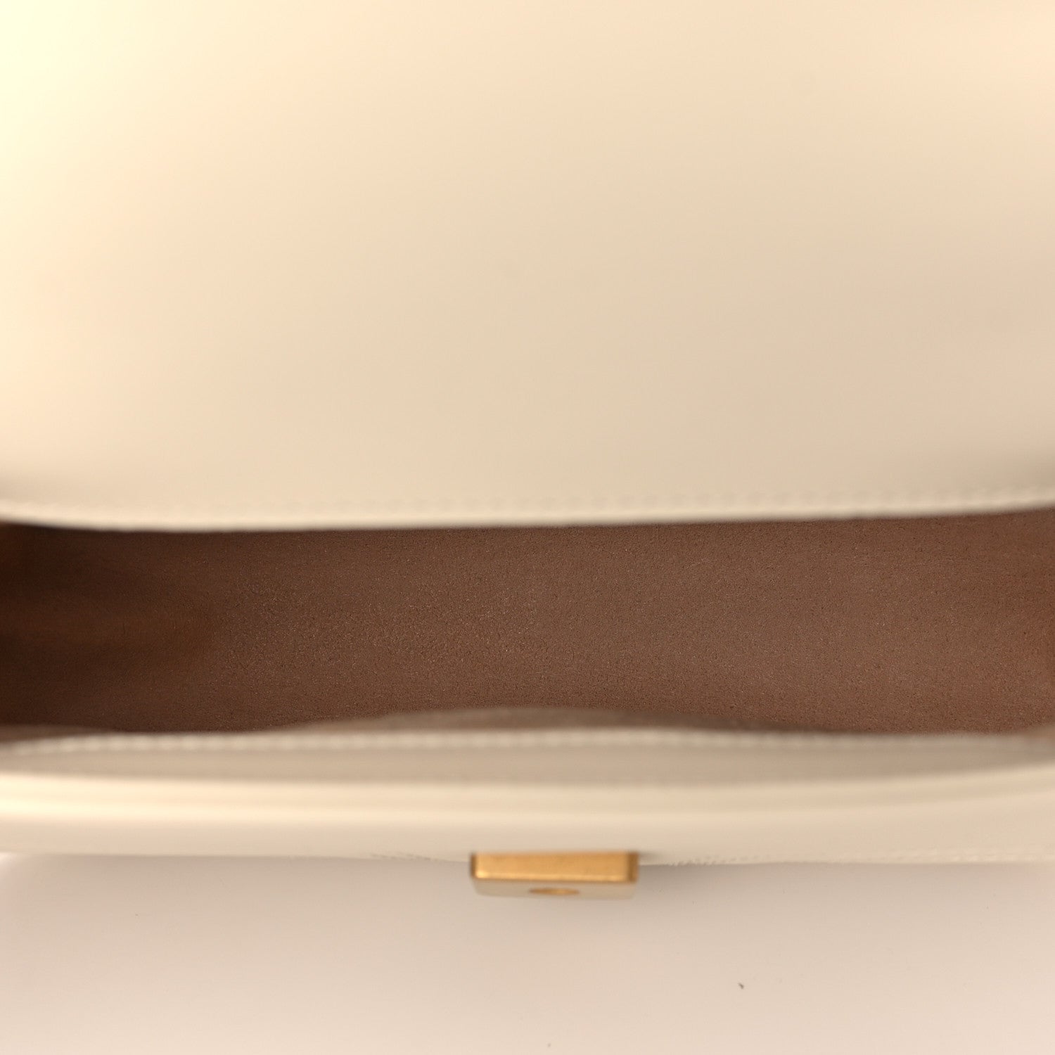 Gucci Calfskin Matelasse Mini GG Marmont Top Handle Shoulder Bag White 5 of 9