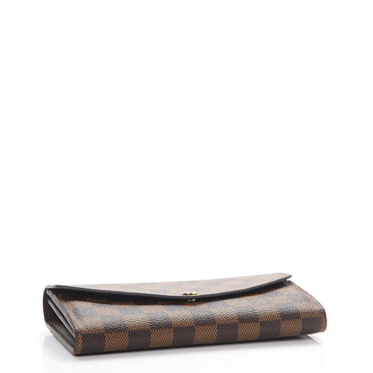 Louis Vuitton Damier Ebene Sarah Wallet NM 4 of 7