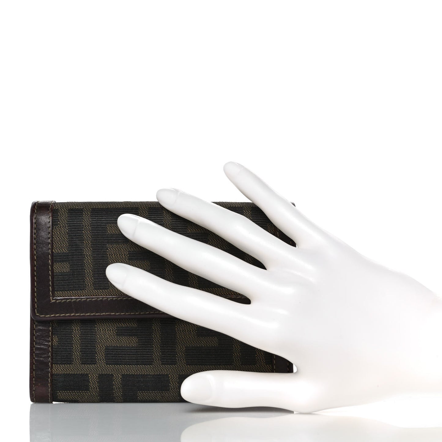 Zucca Compact Wallet Tobacco