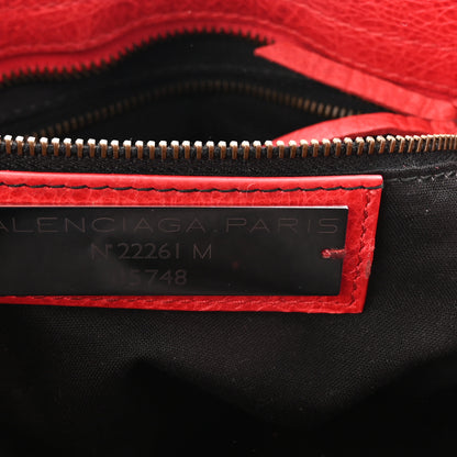 Balenciaga Agneau Classic Hardware City Rouge Coquelicot 6 of 10