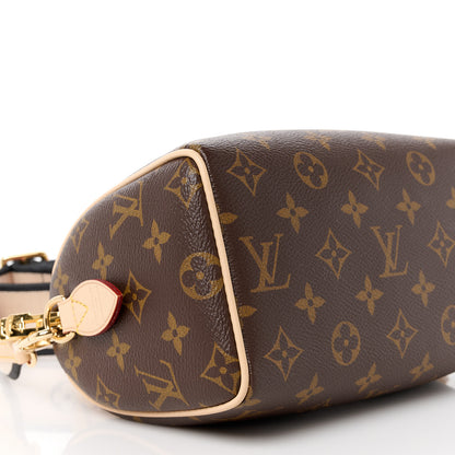 Louis Vuitton Monogram Speedy Bandouliere 20 Black 10 of 12