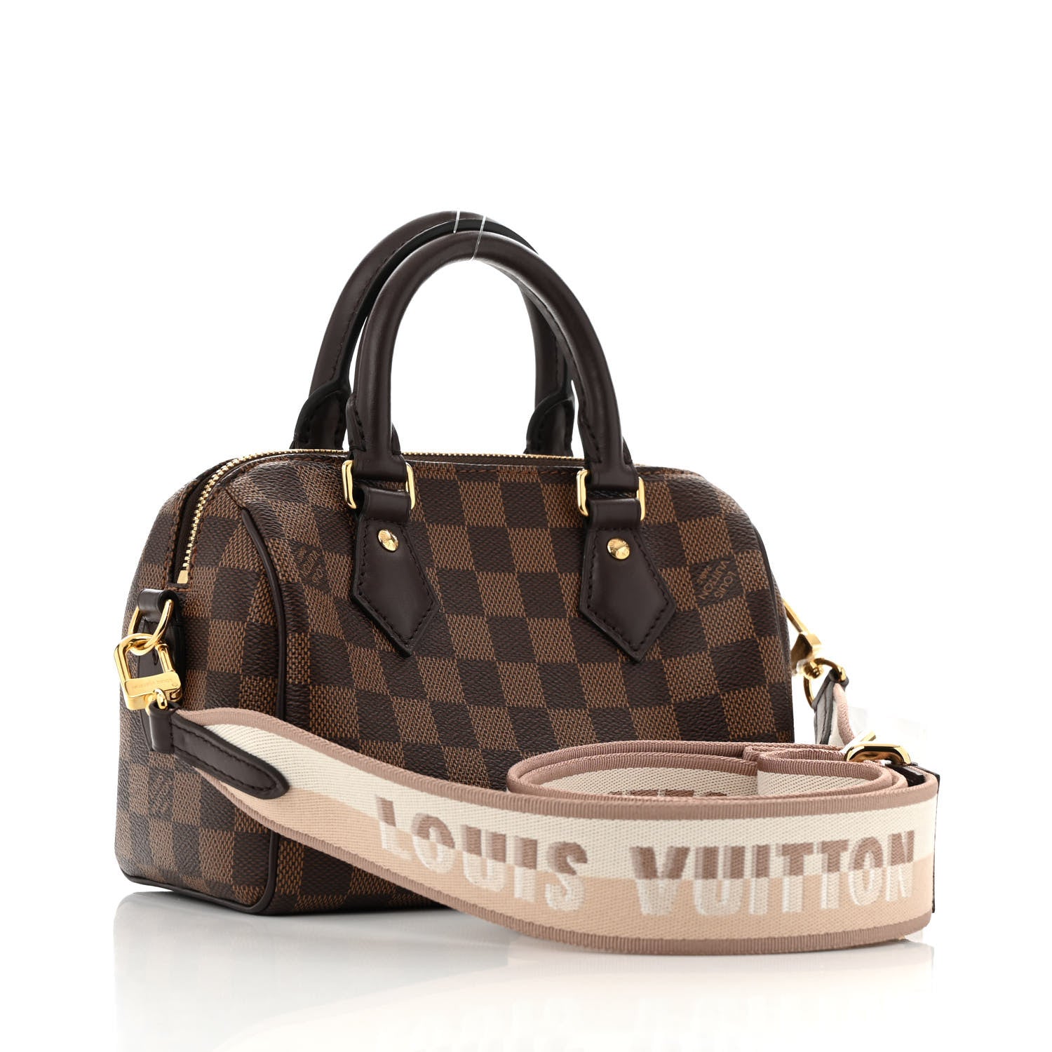 Louis Vuitton Damier Ebene Speedy Bandouliere 20 3 of 12