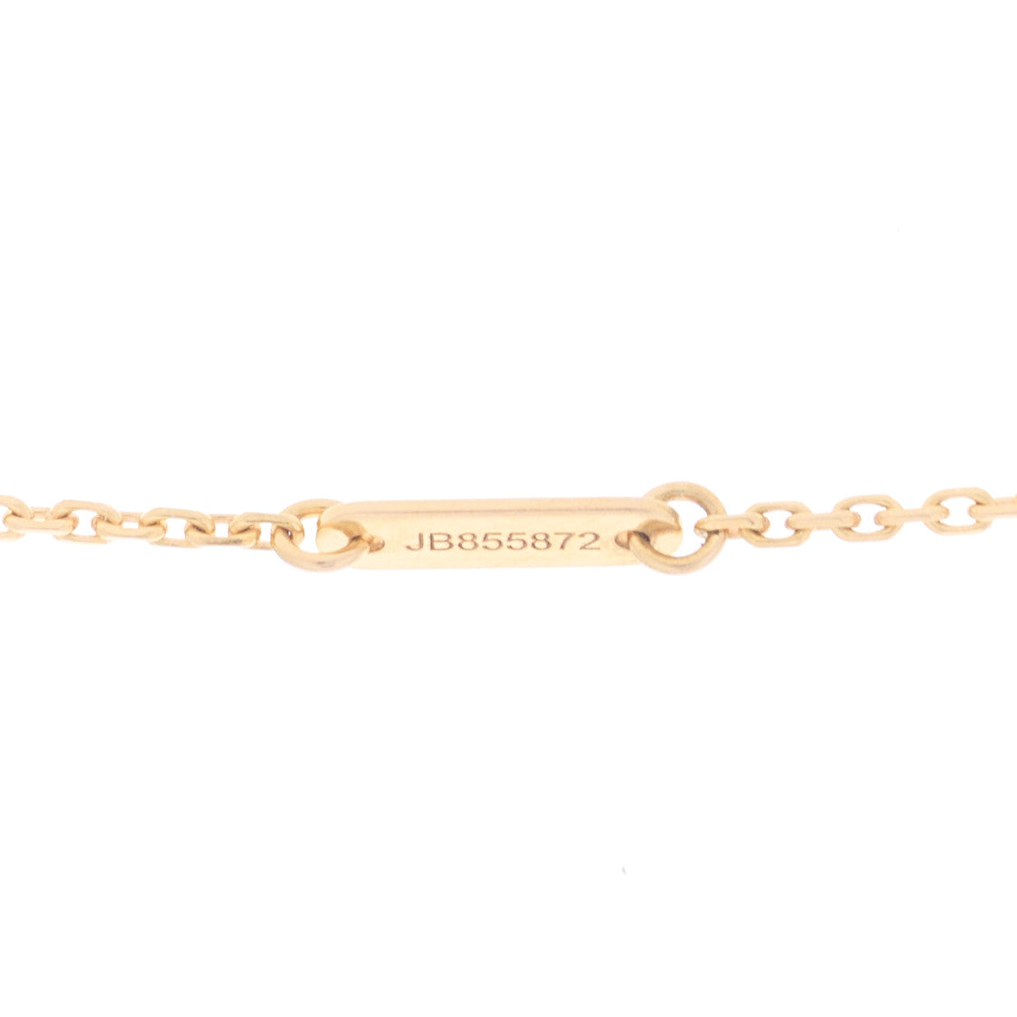 18K Rose Gold Sweet Alhambra Pendant Necklace