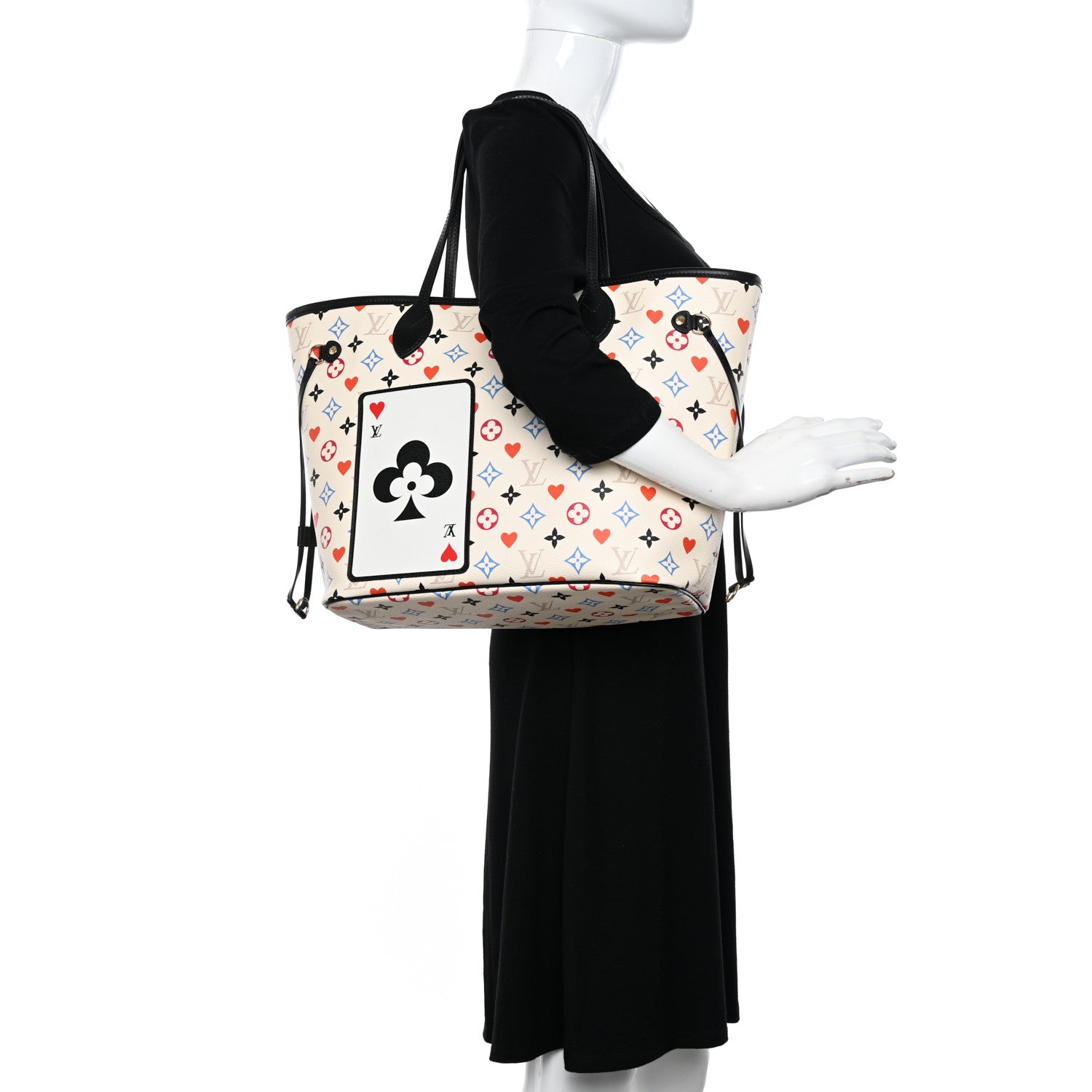 Louis Vuitton Game On Neverfull MM White 2 of 11
