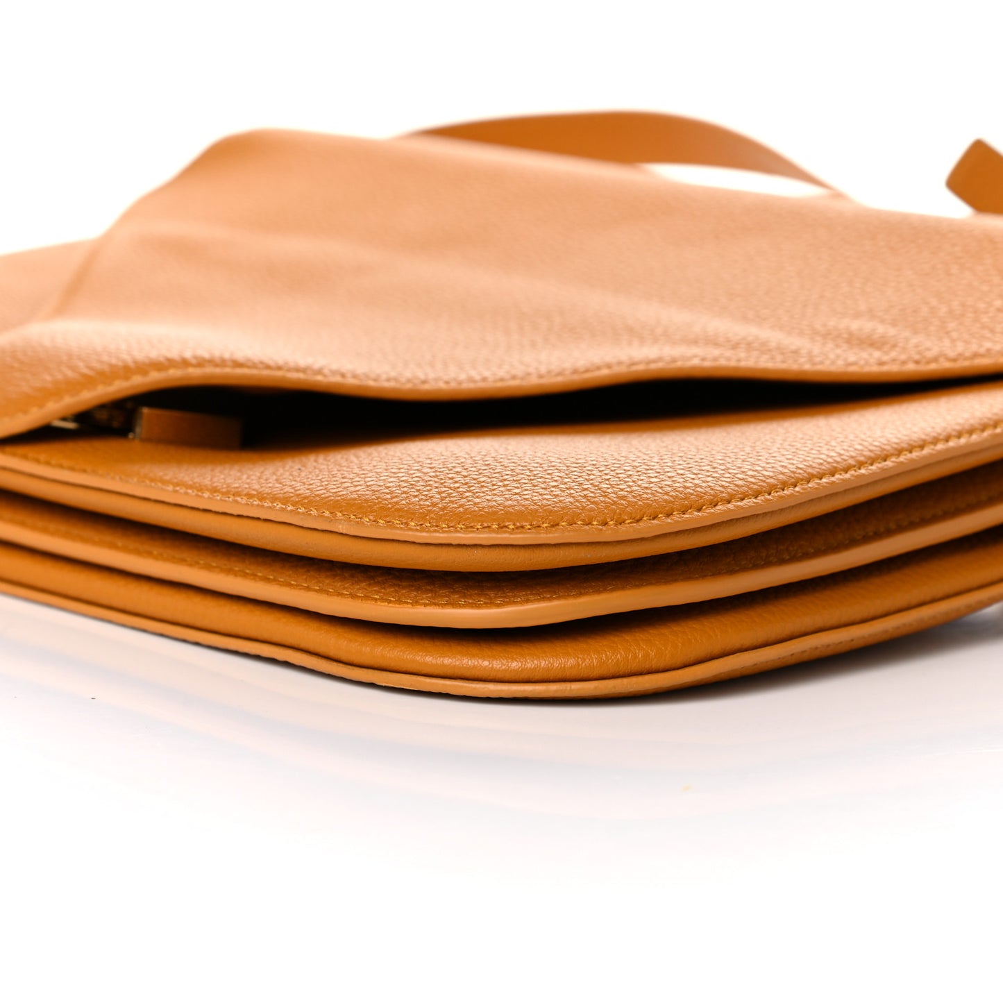 Calfskin Mount Envelope Bag Cob