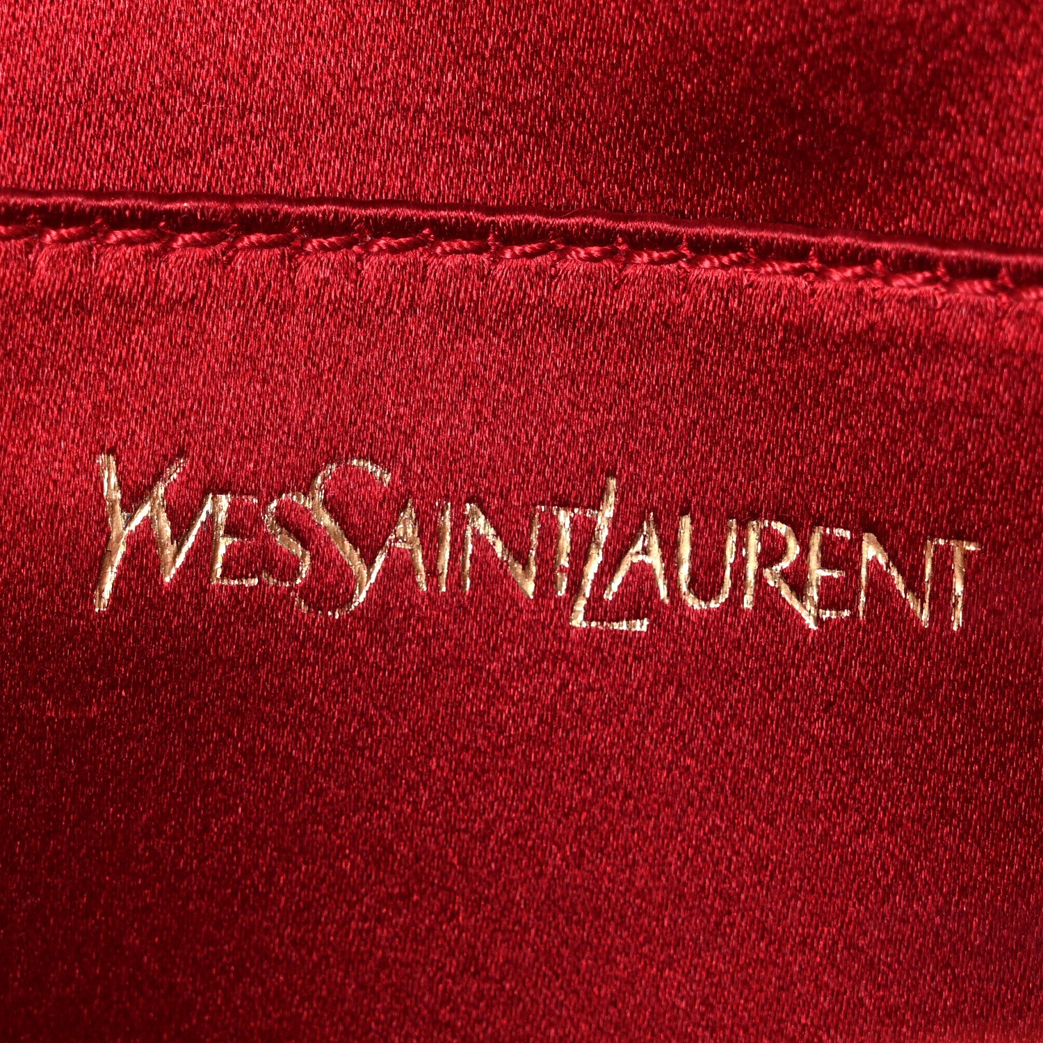 Saint Laurent Patent Monogram Large Belle De Jour Clutch Red 6 of 8