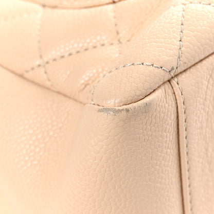 Chanel Caviar Quilted Grand Shopping Tote GST Beige Clair 10 of 13
