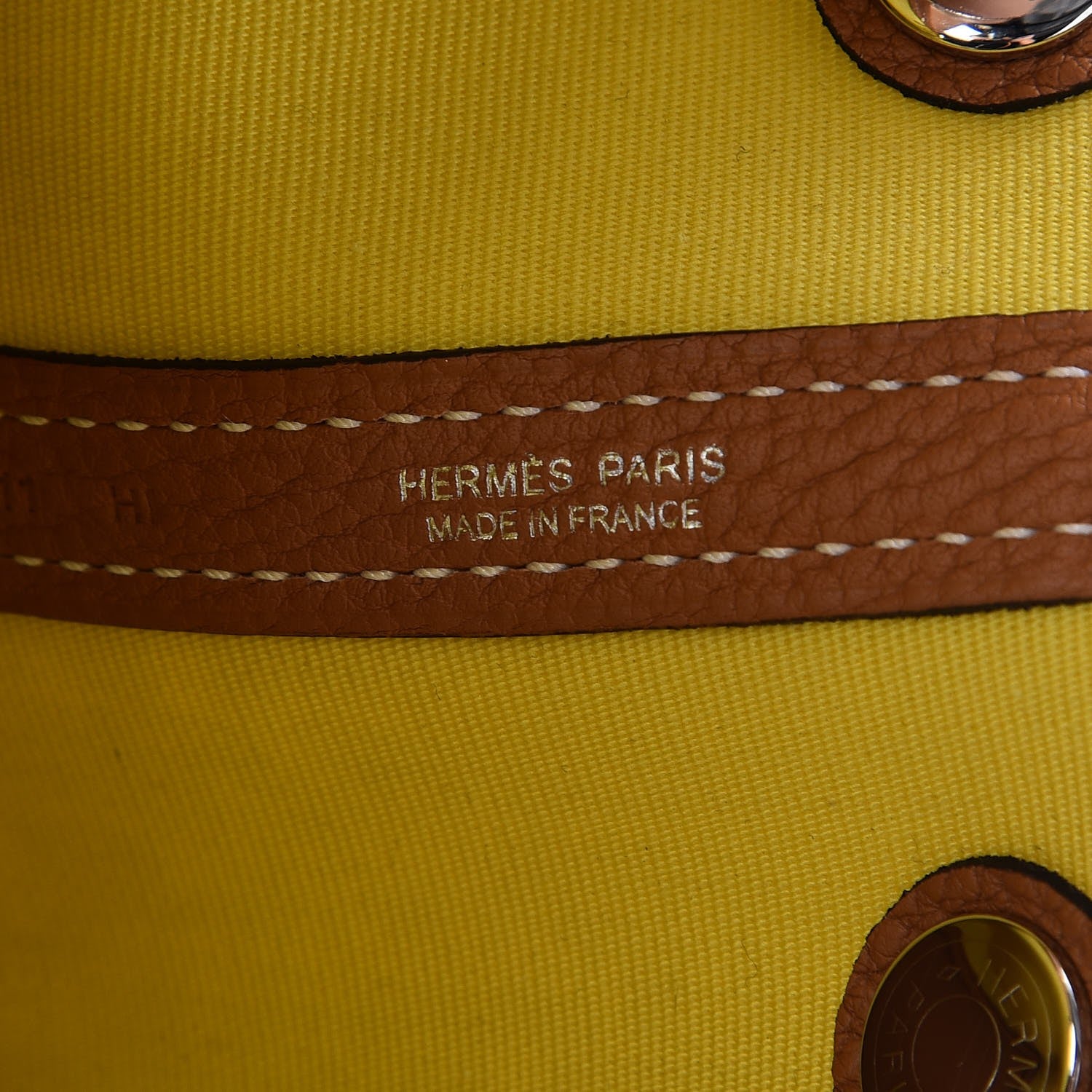 Hermes Toile Officier Negonda Garden Party 30 TPM Lime Toffee 6 of 7
