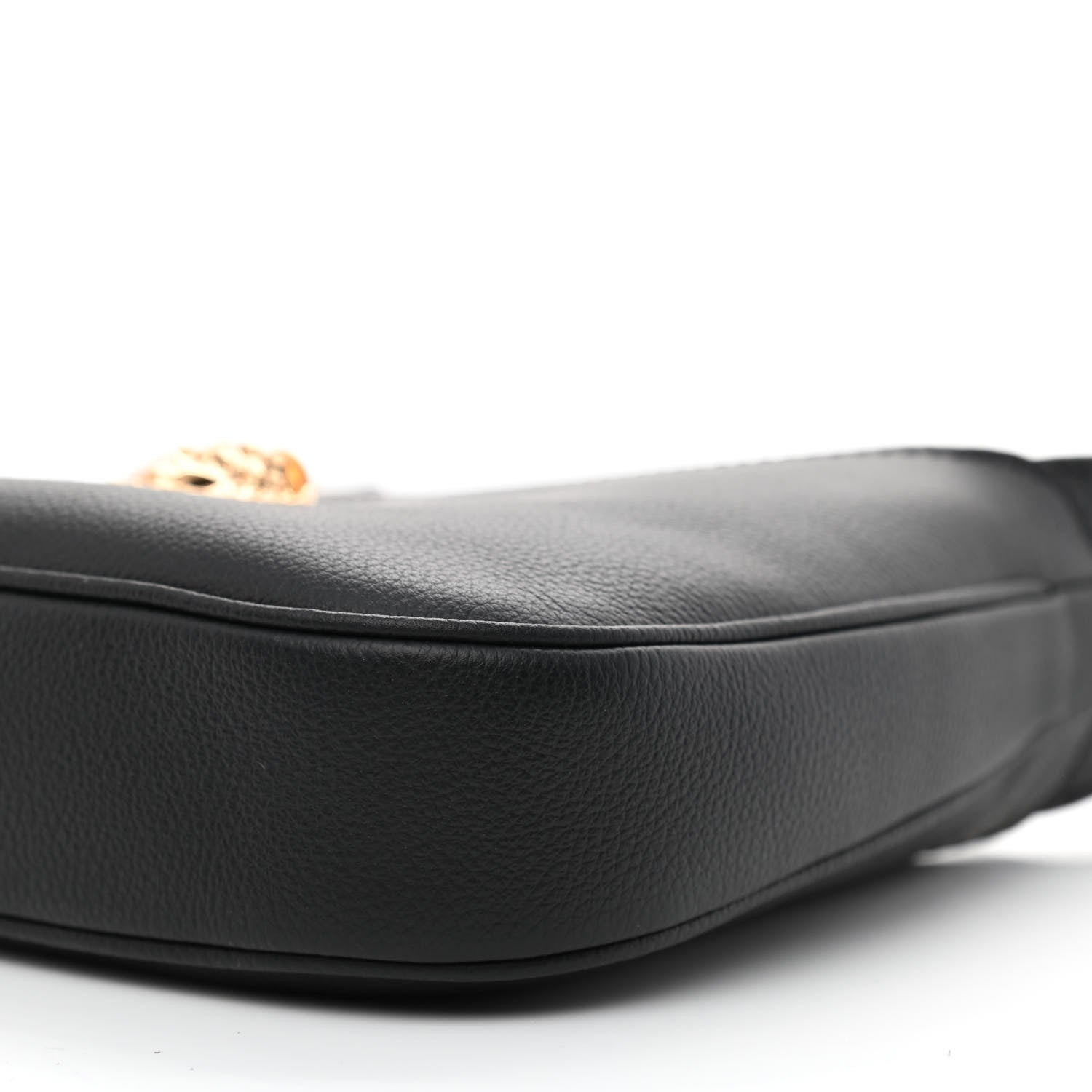 Versace Calfskin La Medusa Small Hobo Crossbody Black 8 of 8