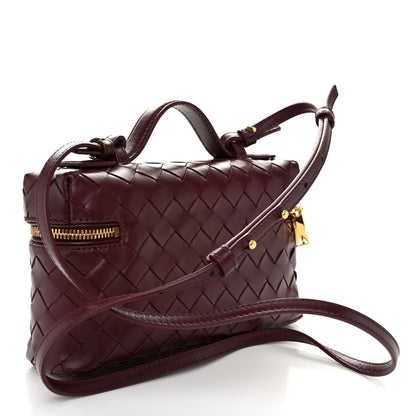 Bottega Veneta Nappa Intrecciato Bang Bang Vanity Case Barolo 3 of 11
