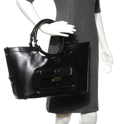 Jimmy Choo Leather Tahula Tote Black 2 of 6