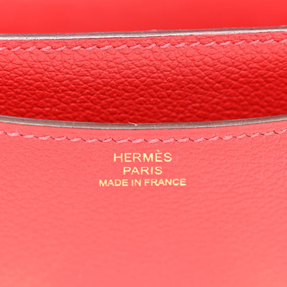 Hermes Evercolor Constance 18 Rouge Grenat 6 of 11