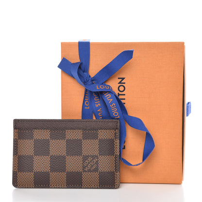 Louis Vuitton Damier Ebene Card Holder 10 of 10