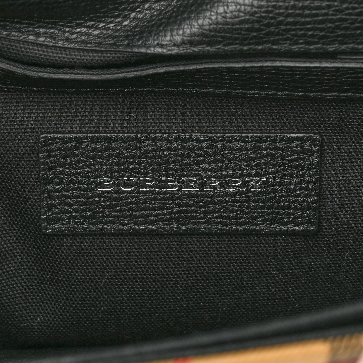 Derby Calfskin Vintage Check Small Macken Crossbody Bag