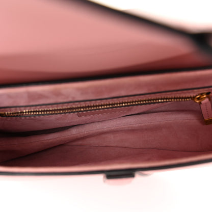 Christian Dior Smooth Calfskin Saddle Bag With Strap Antique Pink 5 of 9
