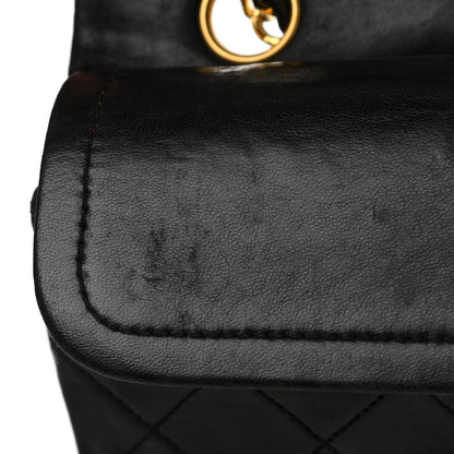 Chanel Lambskin Quilted Small Double Flap Black 14 of 14