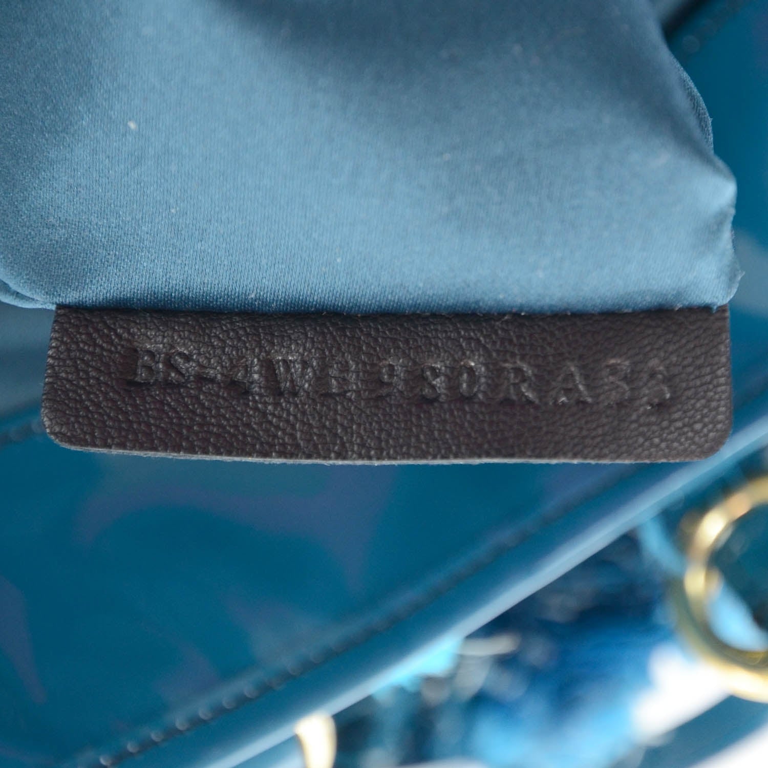 Valentino Garavani Silk Rosier Tote Blue 13 of 14