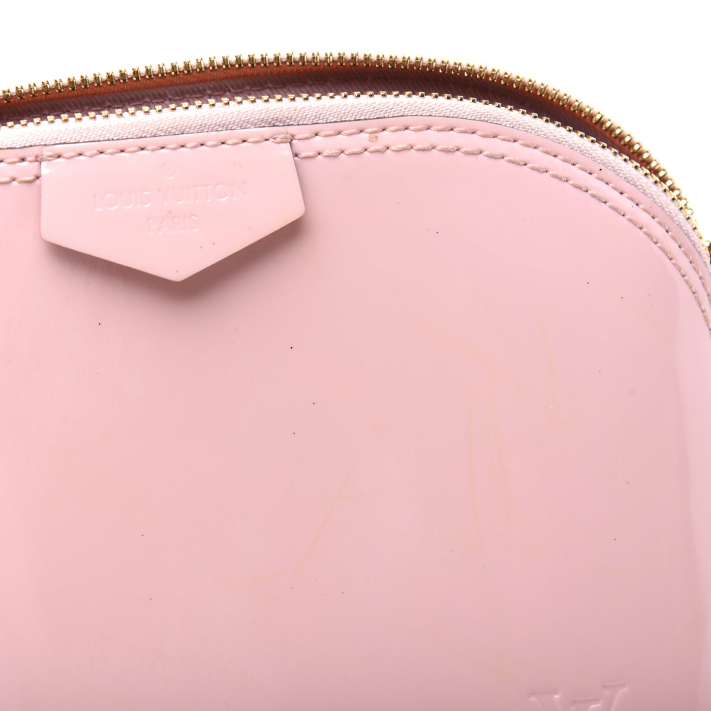 Vernis Monogram Alma Mini Rose Ballerine