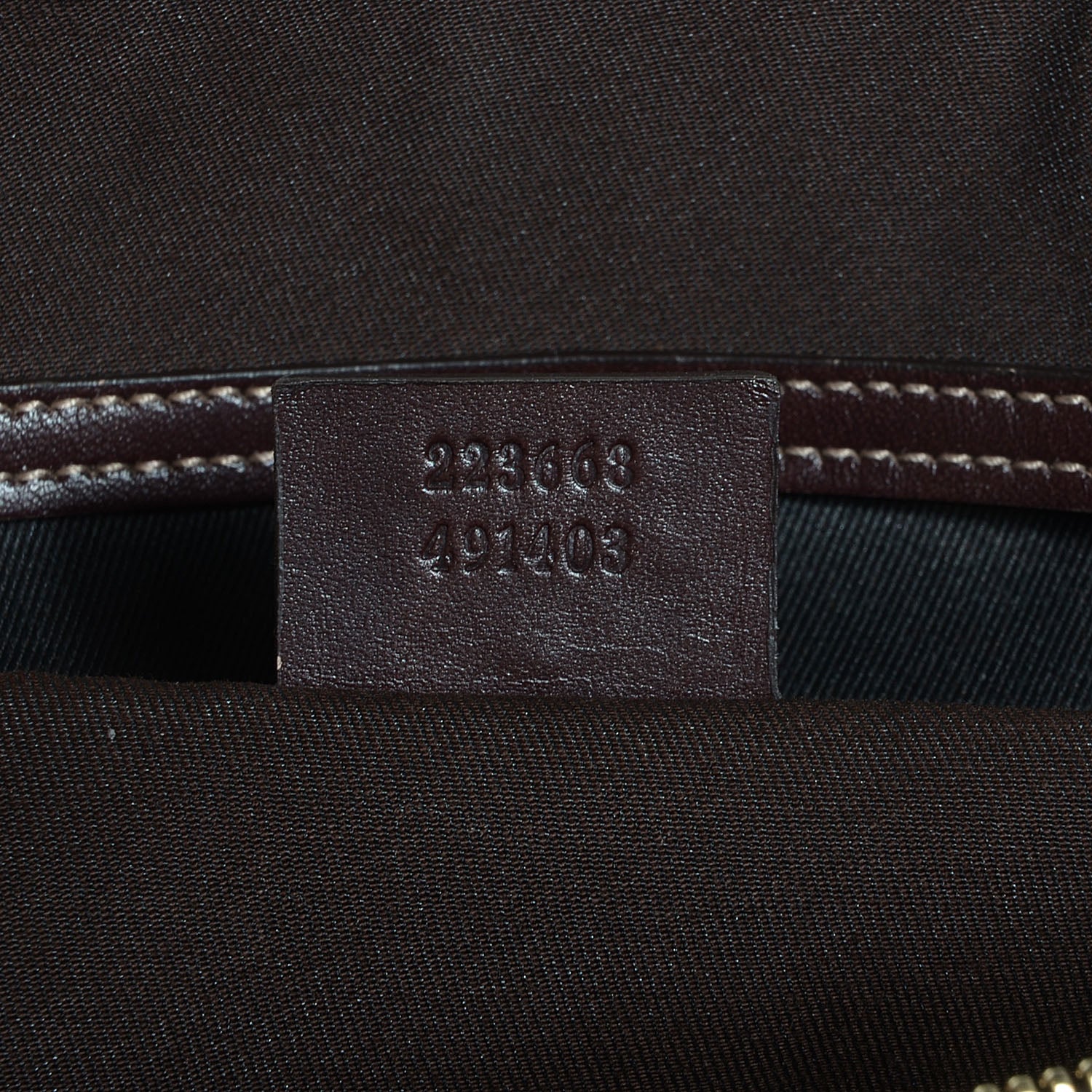 Gucci GG Plus Monogram Joy Vertical Tote Dark Brown 7 of 8