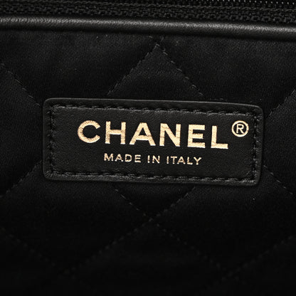 Chanel Shiny Calfskin Quilted Chanel 22 Black 7 of 10