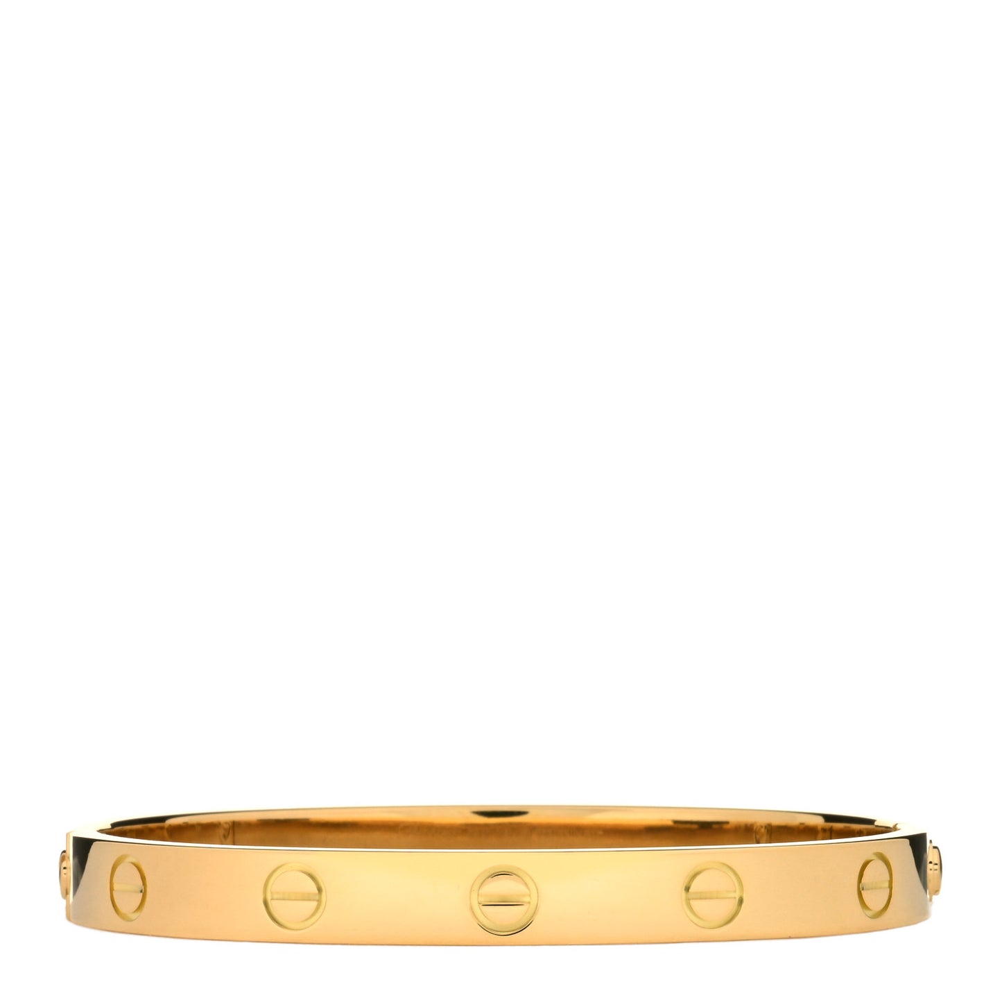 18K Yellow Gold LOVE Bracelet 16