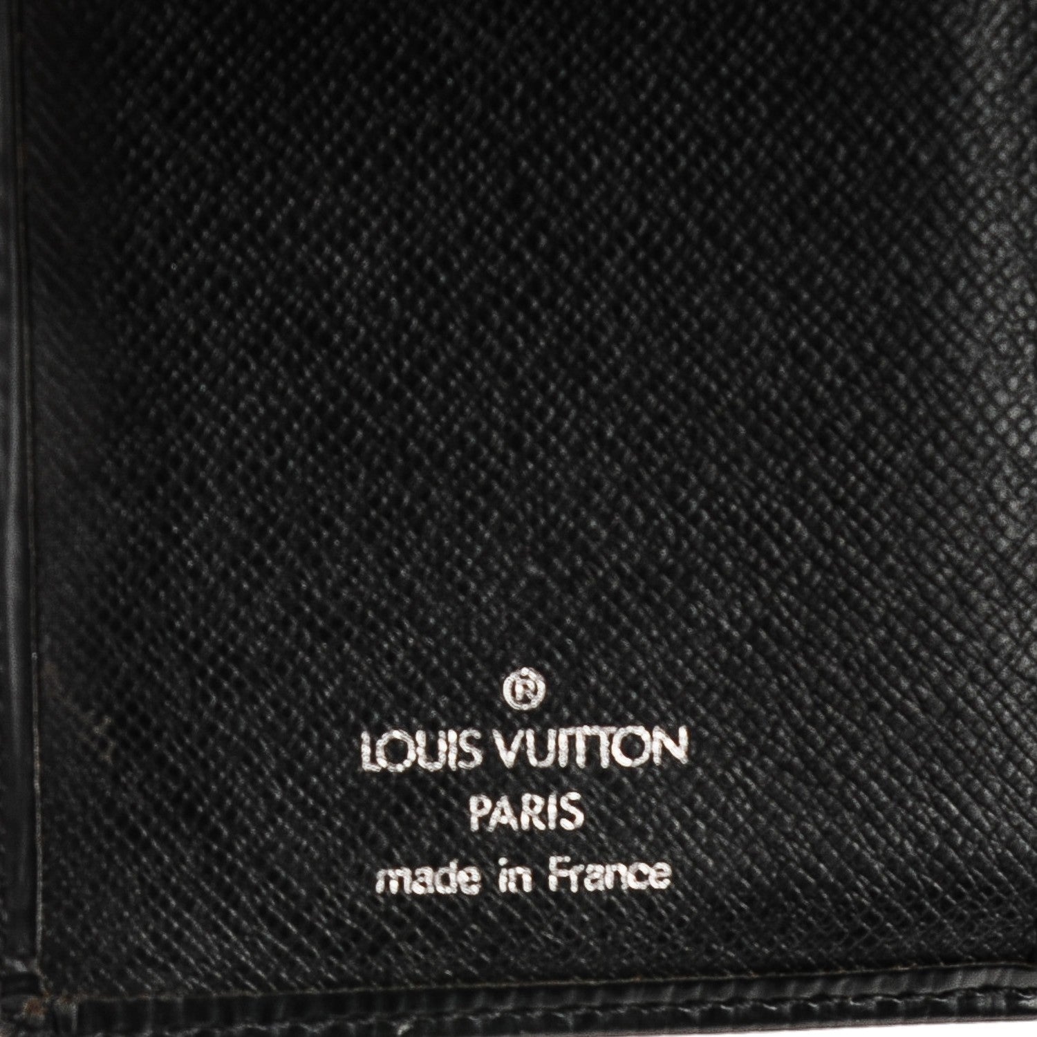 Louis Vuitton Epi French Purse Wallet Black 7 of 8