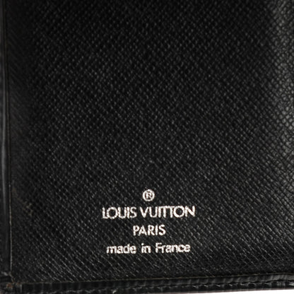 Louis Vuitton Epi French Purse Wallet Black 7 of 8