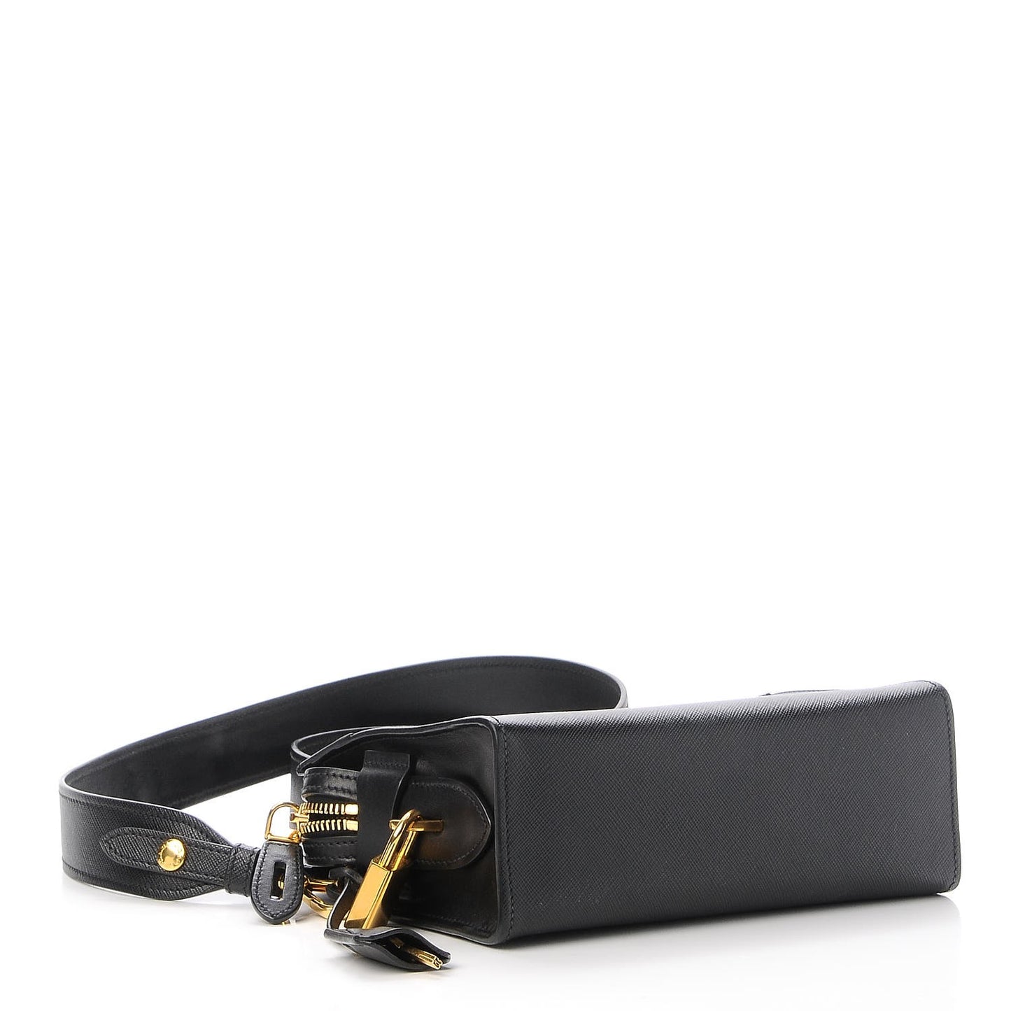 Saffiano Esplanade Crossbody Bag Nero Black