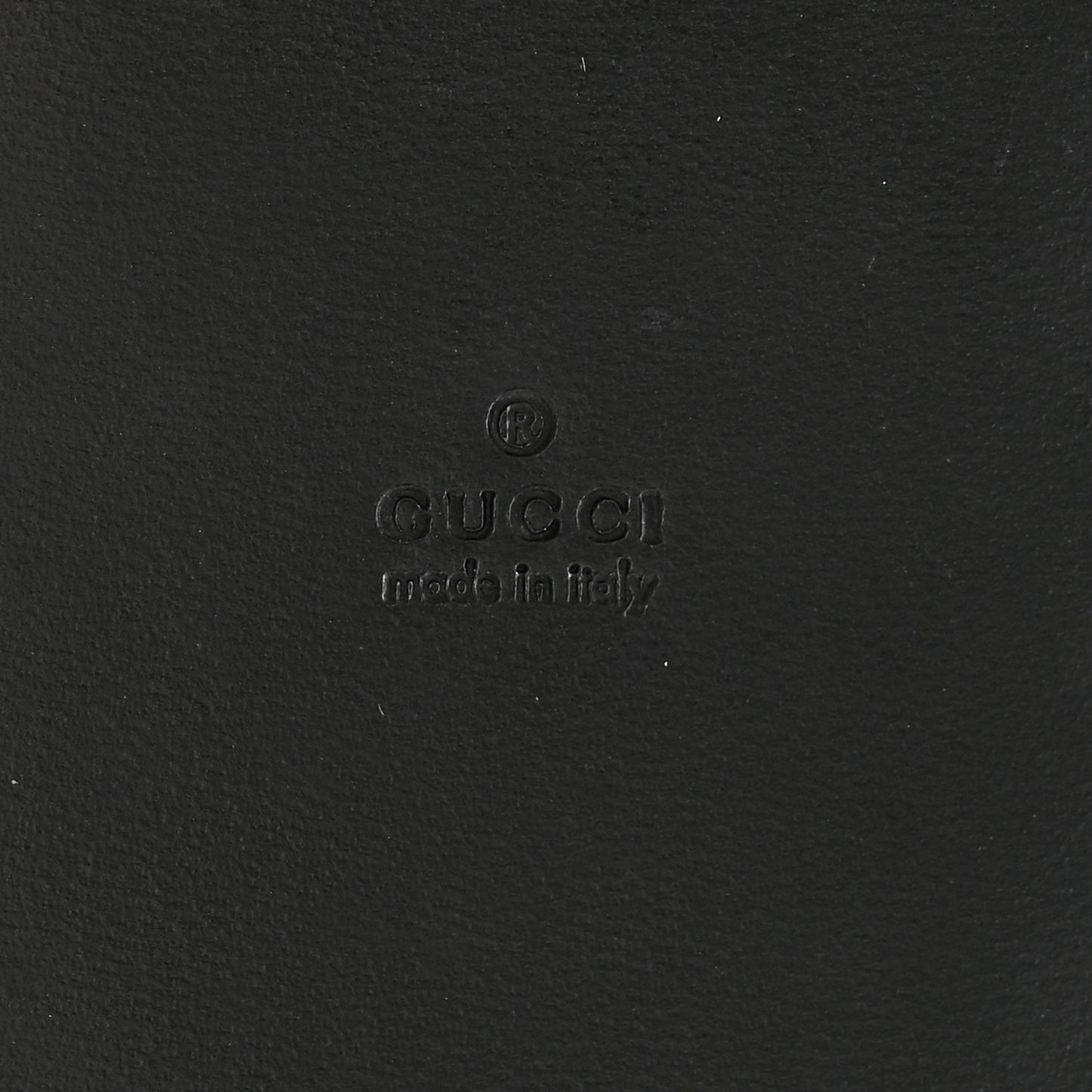 Calfskin Luggage Tag Black
