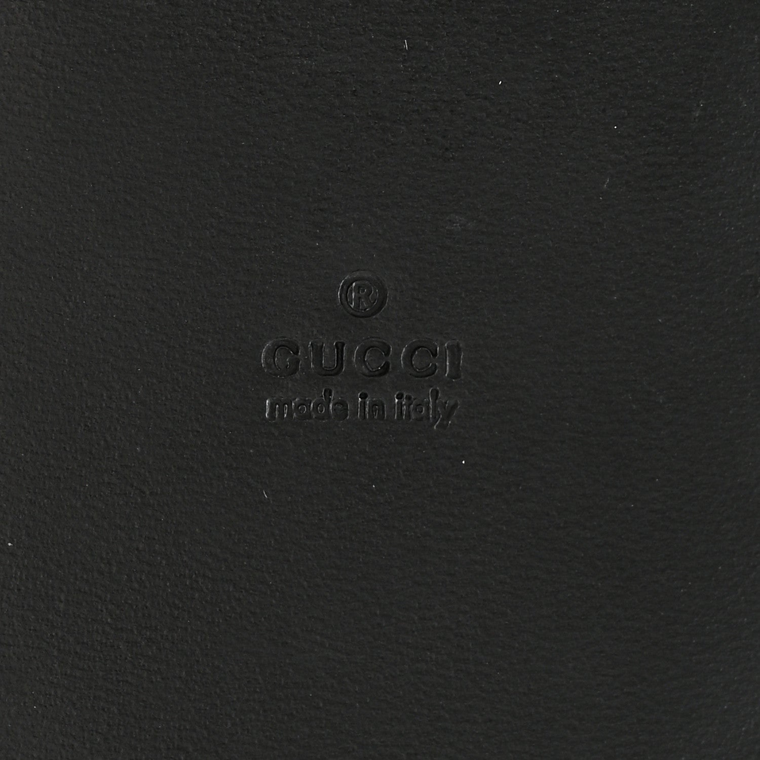 Gucci Calfskin Luggage Tag Black 3 of 7