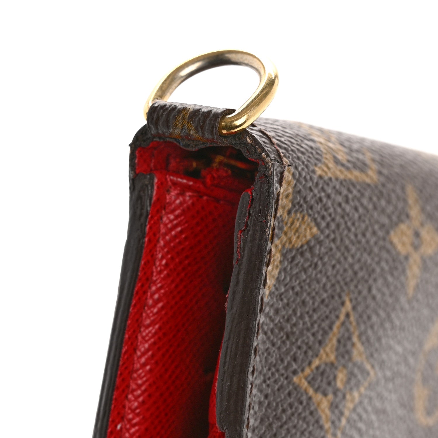 Louis Vuitton Monogram Insolite Wallet Red 11 of 13