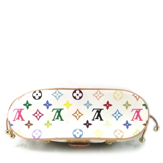 Monogram Multicolor Theda GM White