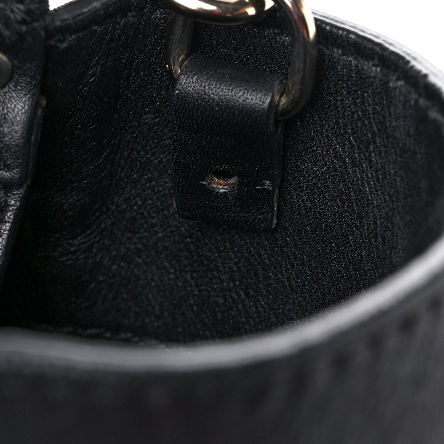 Valentino Garavani Vitello Rockstud Double Handle Tote Black 24 of 28