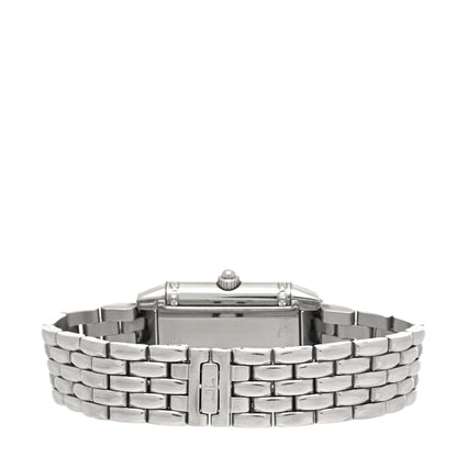Jaeger-LeCoultre Stainless Steel Diamond Mother of Pearl 20mm Reverso Classic Duetto Manual Winding Watch 266.882.443 4 of 7