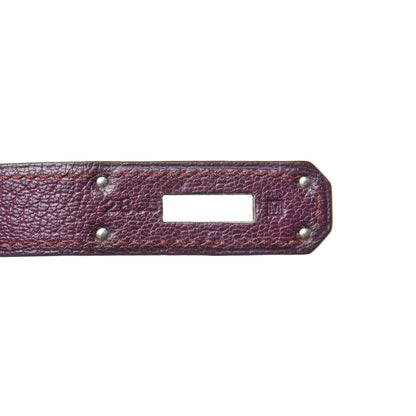 Hermes Chevre De Coromandel Kelly Retourne 28 Raisin 7 of 11