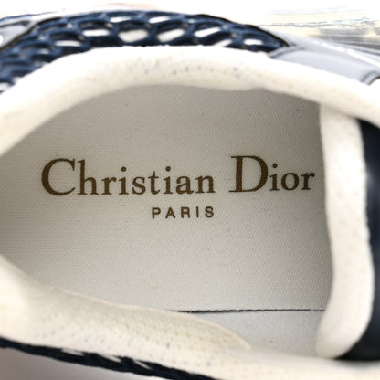 Christian Dior Technical Fabric Mesh Obique Dior Vibe Sneakers 37.5 Deep Blue 6 of 10