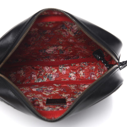 Gucci Calfskin Web Trapuntata Small GG Shoulder Bag Black 5 of 10