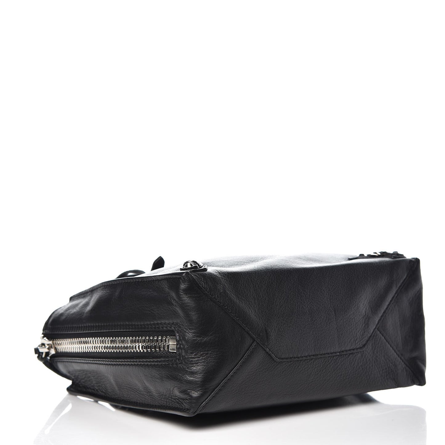 Veau Souple Papier Mini A4 Tote Black
