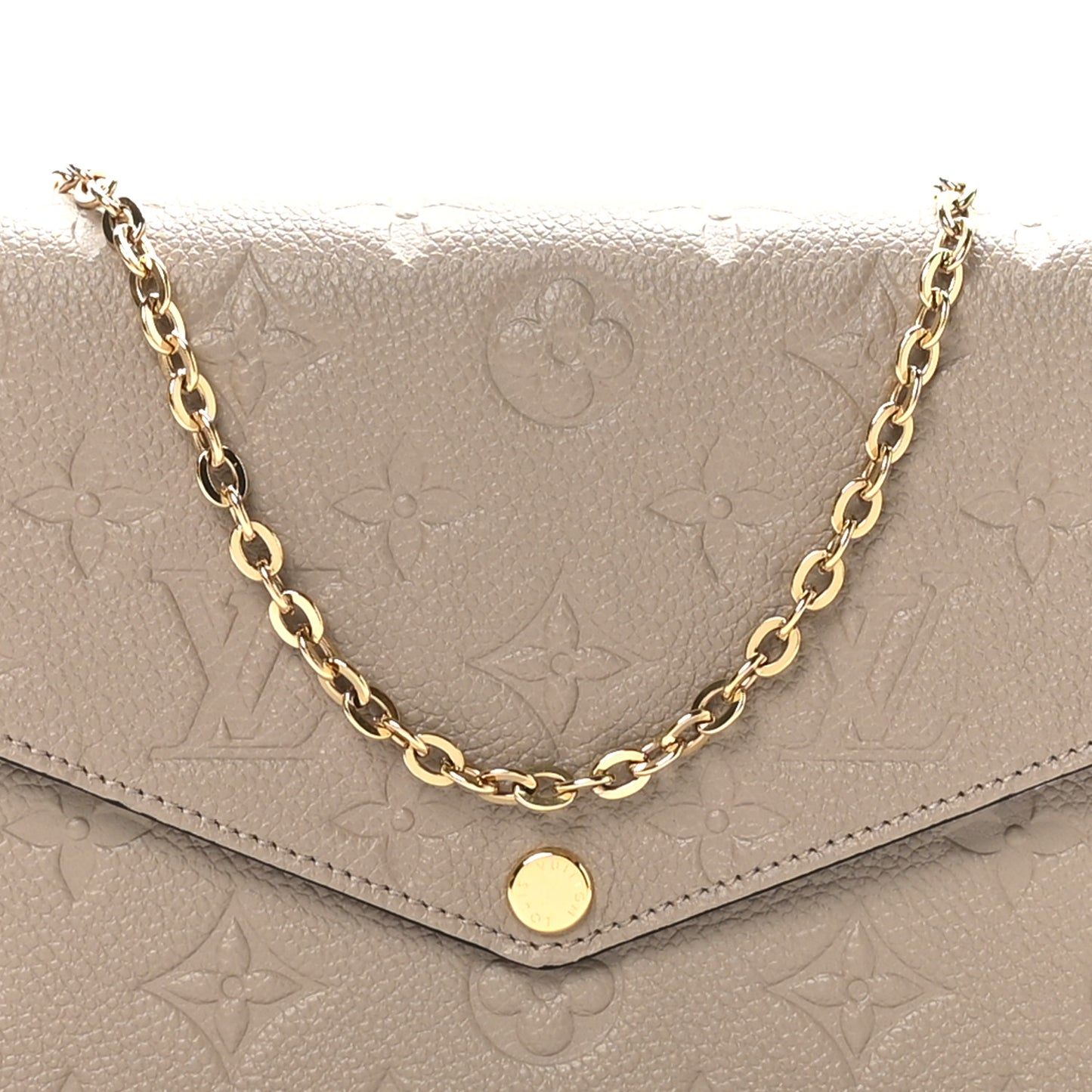 Empreinte Pochette Felicie Chain Wallet Tourterelle